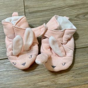 Pink Soft Sole Booties